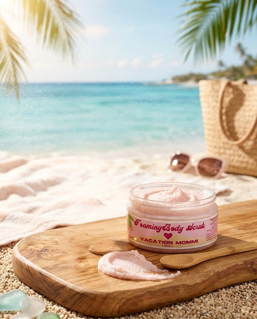 Vacation mommi Foaming Sugar Scrub