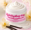 Warm vanilla hydrating Body Icing
