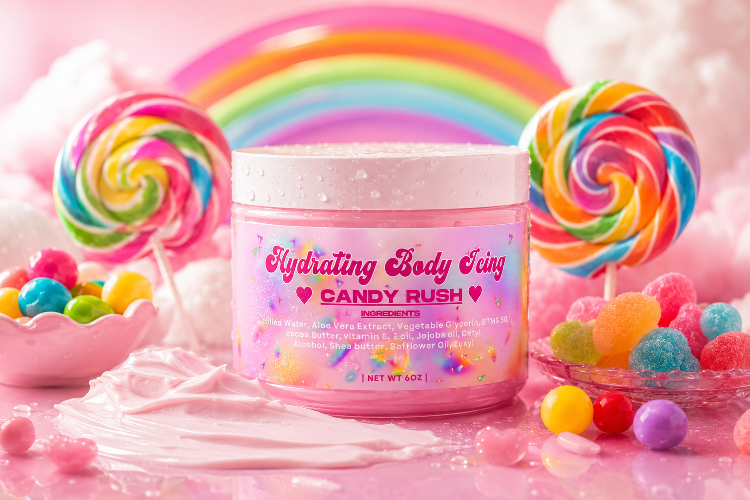 Candy Rush hydrating Body Icing