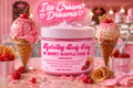Berry Waffle Cone hydrating Body Icing